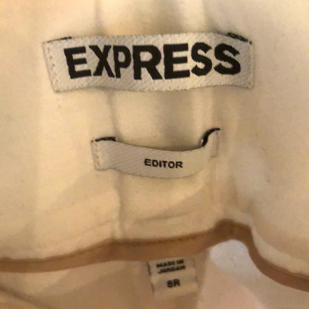 Express White Women's Pants - Picture 2 of 3